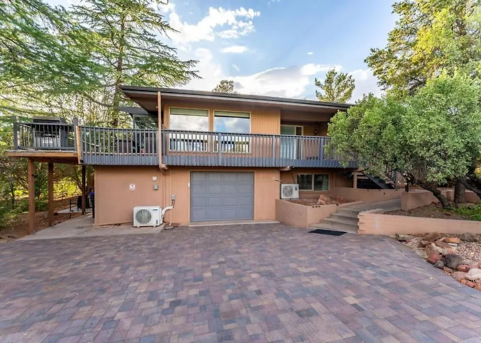 Oasis 10 Guests Hottub Views Trail Firepit Holiday home Sedona
